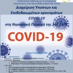 04-12-2020 Διαδικτυακή εκδήλωση για την Διαχείριση Ύποπτων και Επιβεβαιωμένων κρουσμάτων COVID-19 στην Νησιωτική Περιοχή της 2ης ΔΥΠΕ